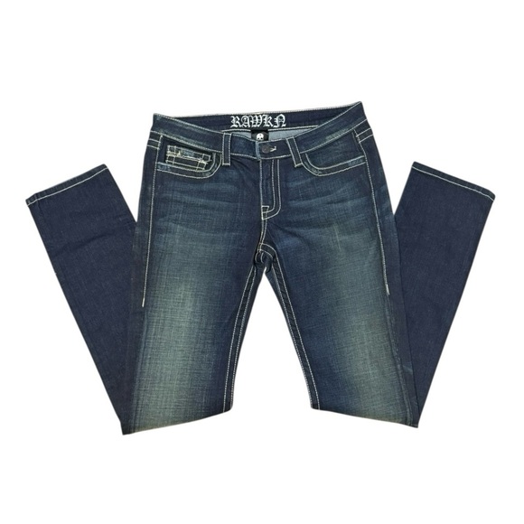 rawka Denim - RAWKA Y2K Magic Cut #13 Skinny Jeans Dark Wash – Size 30
